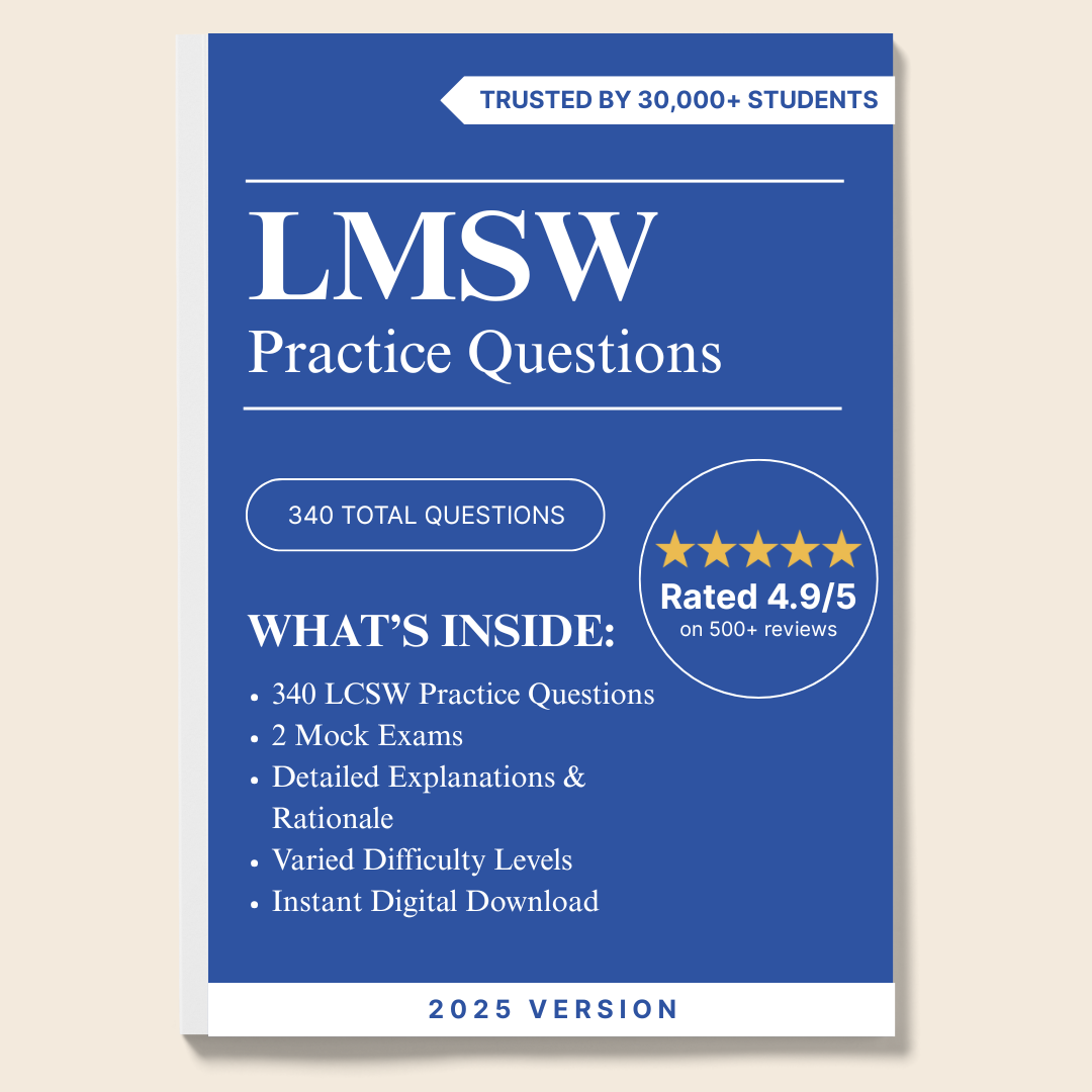 340 LMSW Exam Practice Questions with Answers & Detailed Explanations