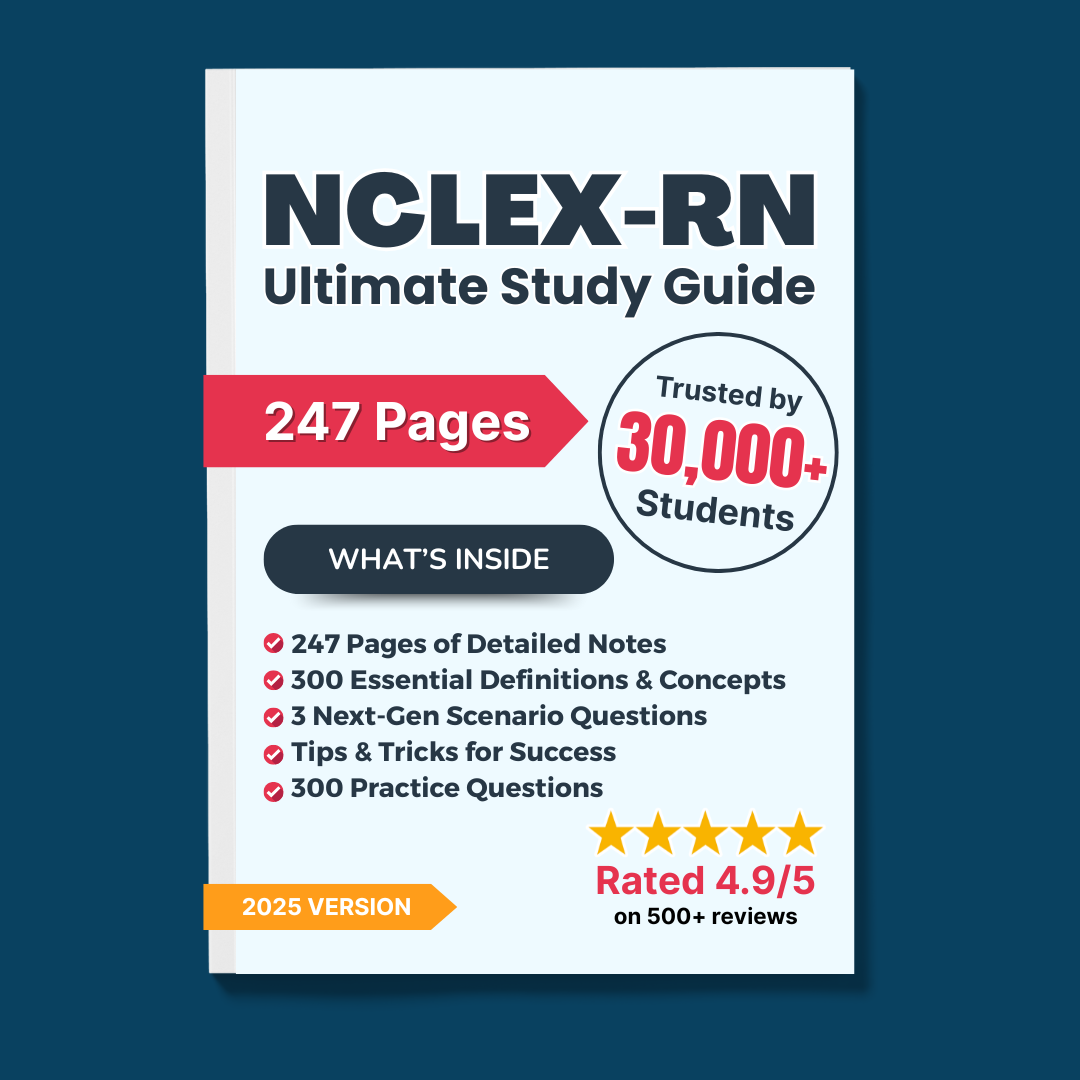NCLEX-RN 2025 Exam Prep Bundle: 931 Qs & Study Guide
