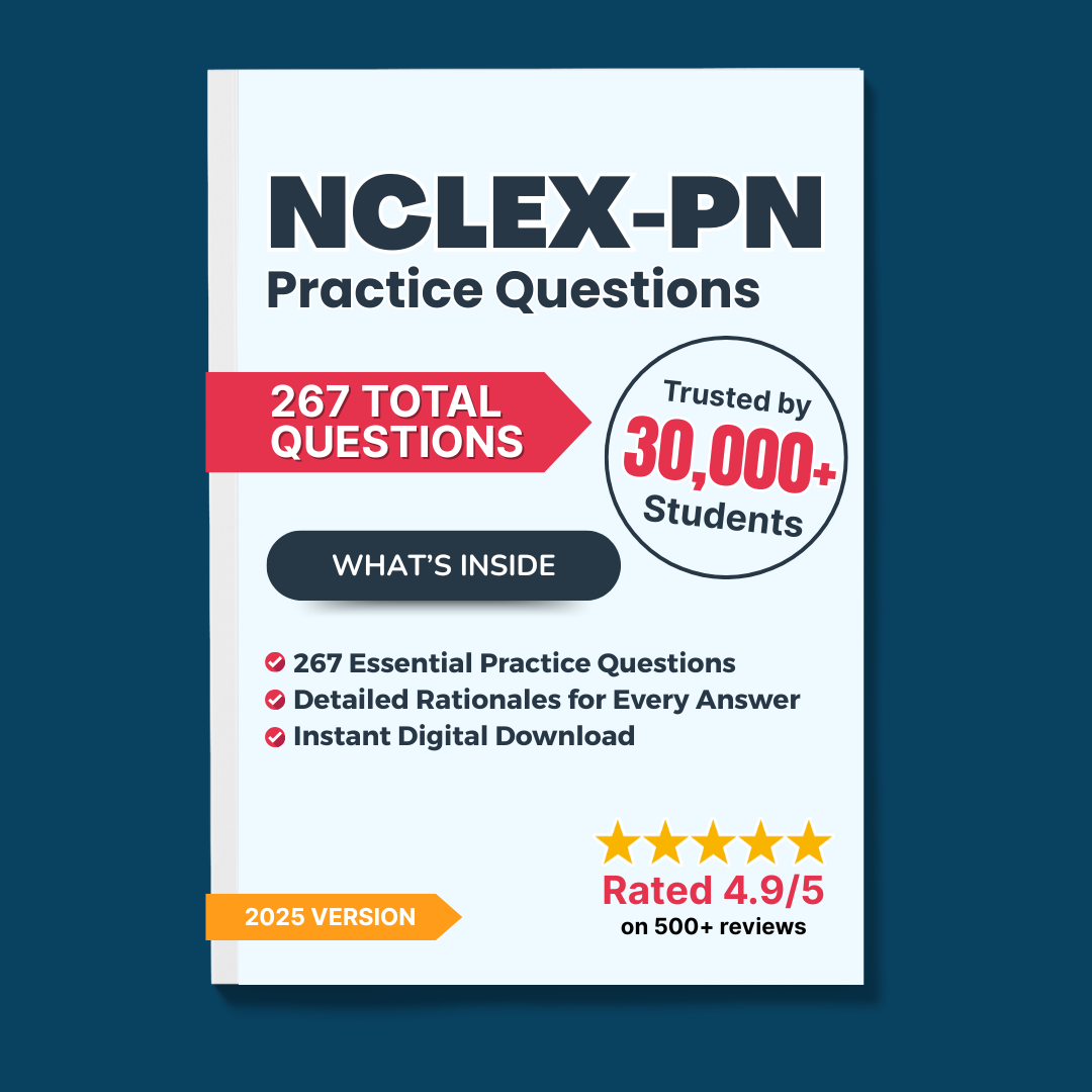 NCLEX-PN Study Pack: 2 Essential Guides & 567 Practice Qs