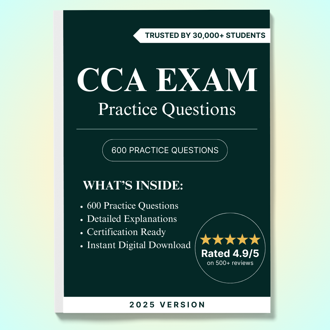 600 Questions for the CCA 2024 Exam with Answers & Explanation