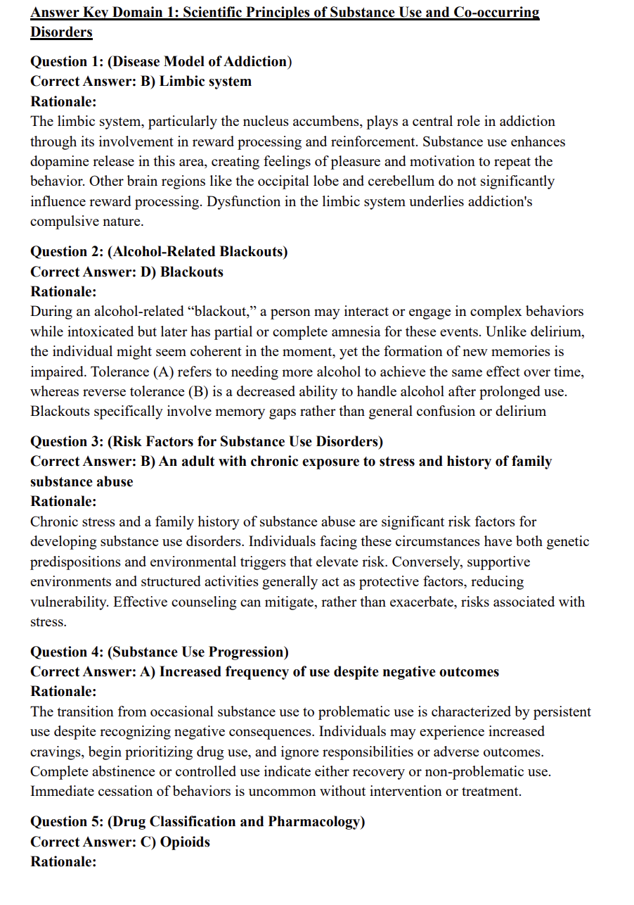 IC&RC ADC Exam Practice Questions: 300 Domain-Specific Questions with Detailed Rationales