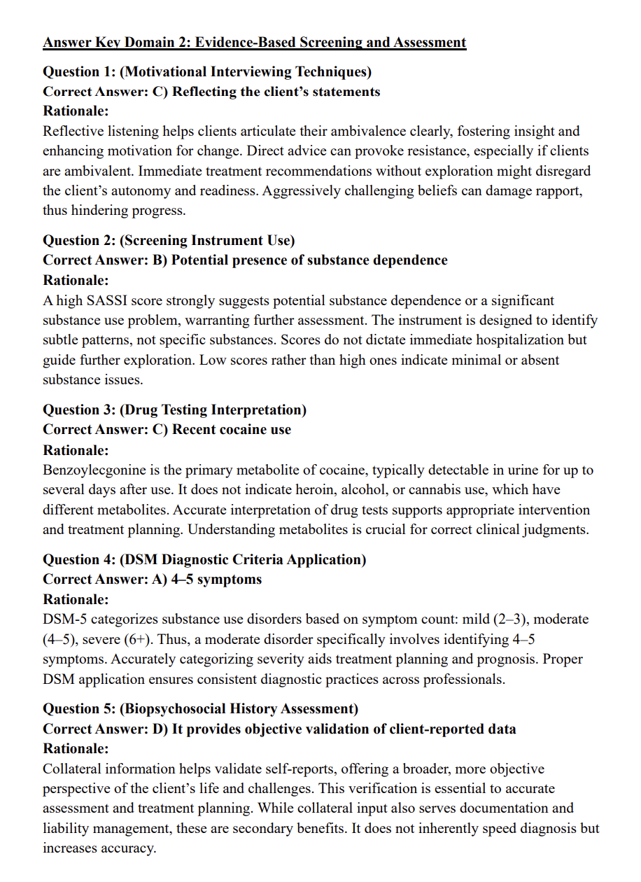 IC&RC ADC Exam Practice Questions: 300 Domain-Specific Questions with Detailed Rationales
