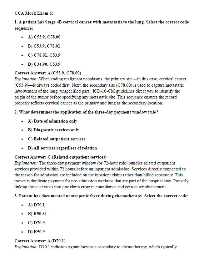 600 Questions for the CCA 2024 Exam with Answers & Explanation