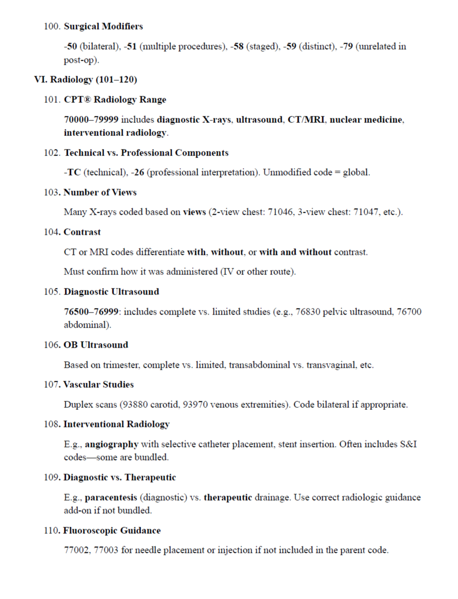 AAPC CPC 2025 Ultimate Exam Study Guide | 267 Pages of Detailed Notes, Mock Exams, Cheat Sheets, & More