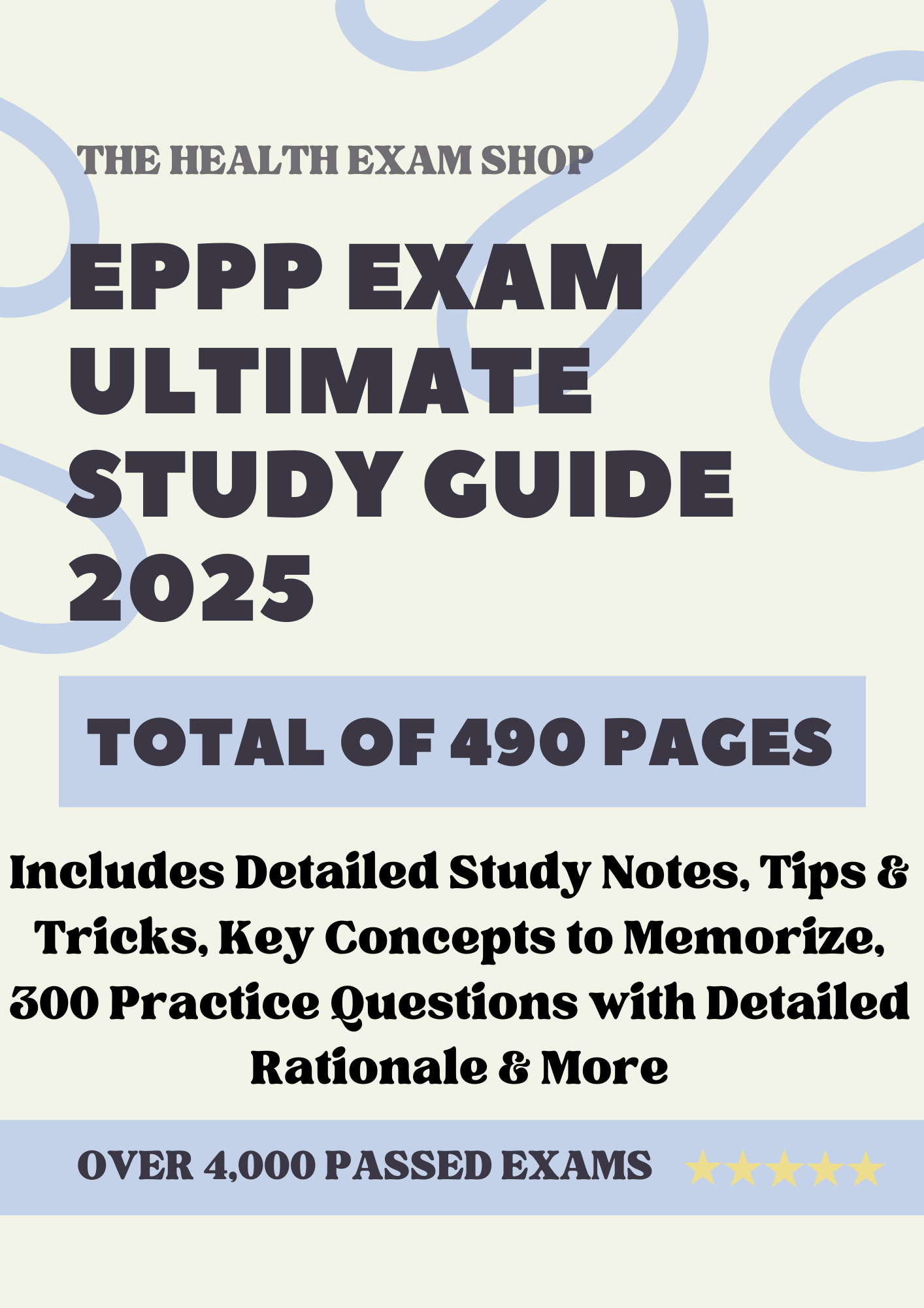 EPPP 2025 Exam Study Bundle: Ultimate Guide + 540 Practice Questions