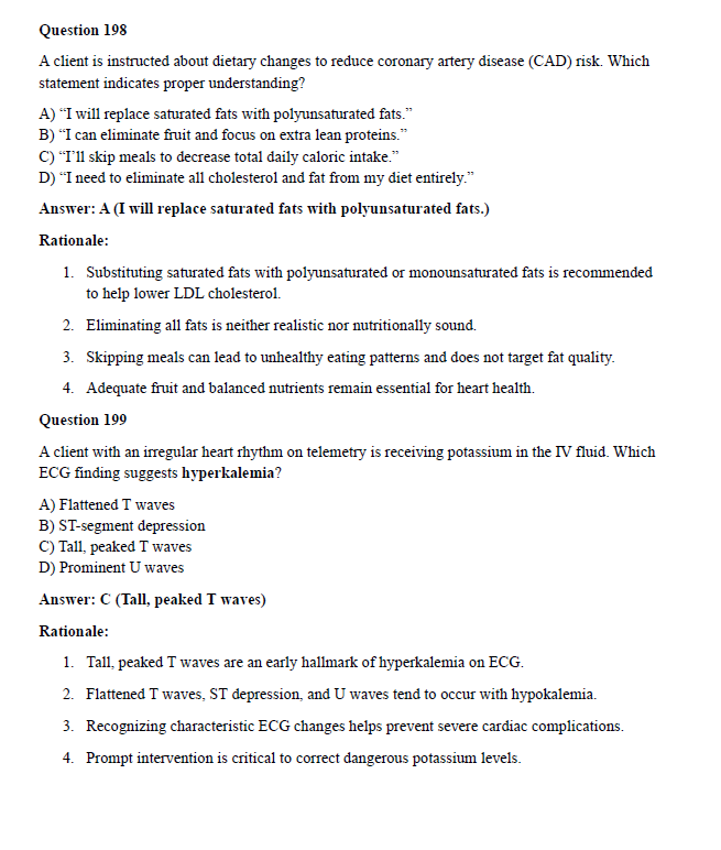 800 HESI LPN-ADN Practice Questions| With Answers and Explanations