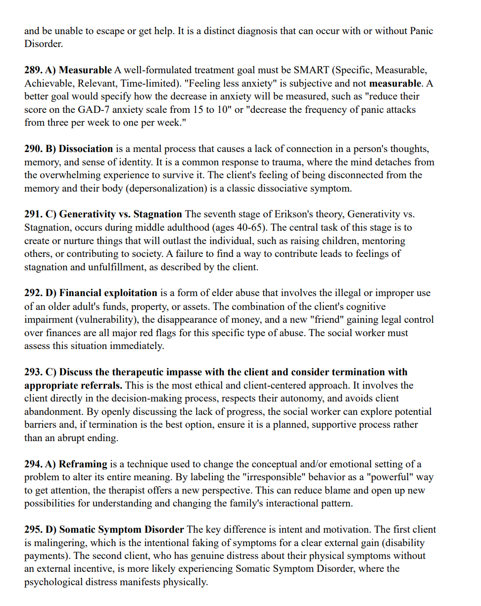 Text document with psychological terms and definitions