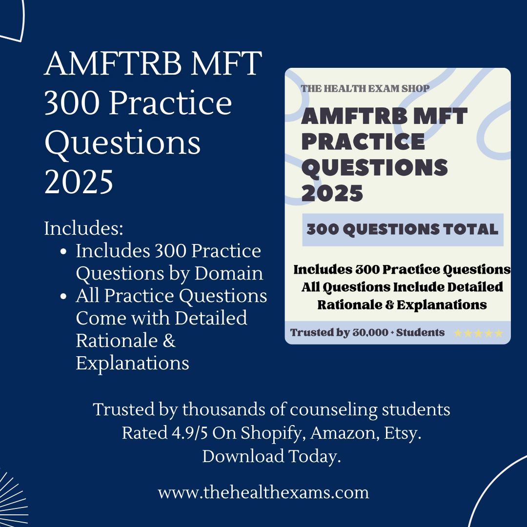 MFT 2025 Study Pack - Practice Test Questions & Guide