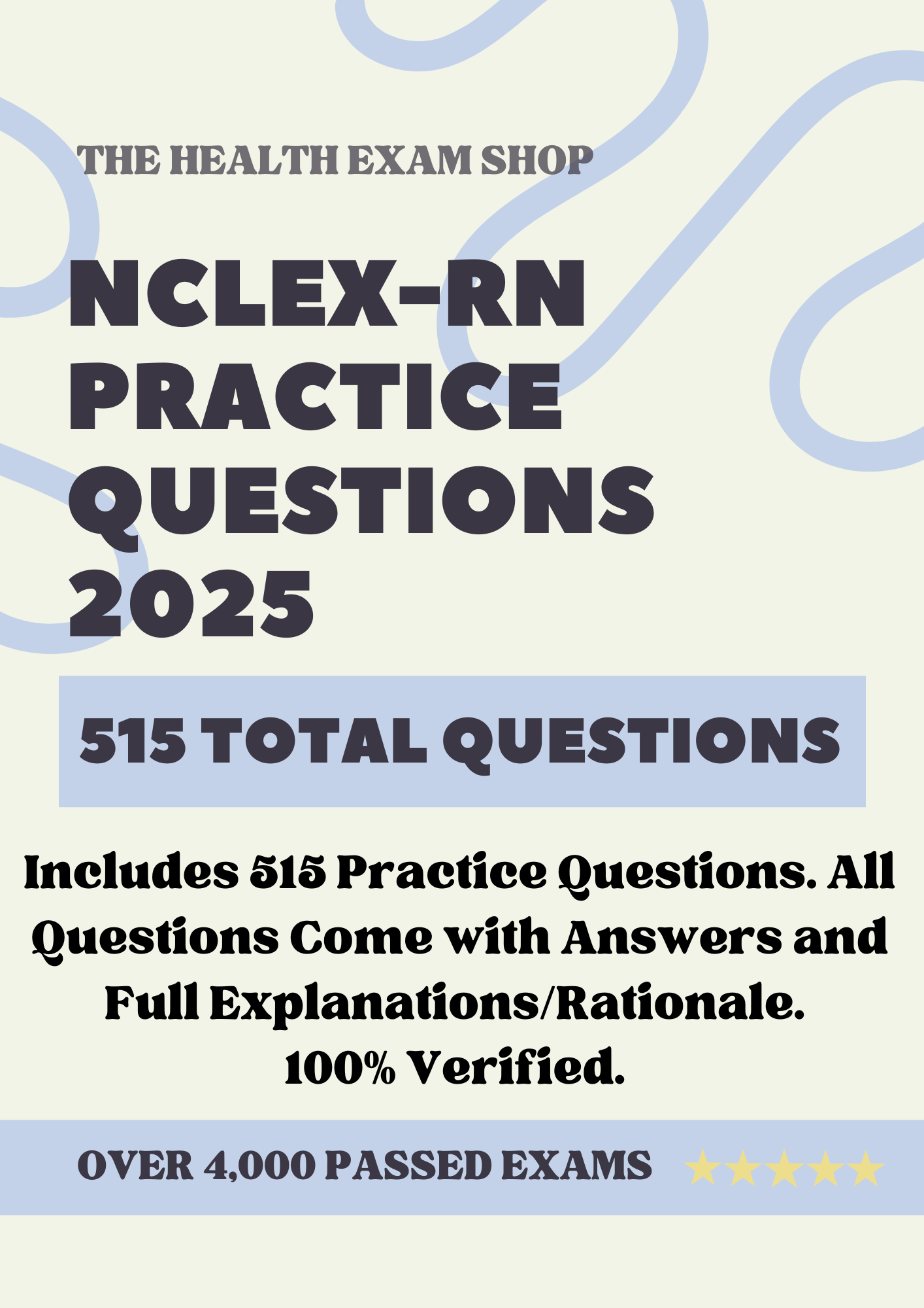 NCLEX-RN 2025 Exam Prep Bundle: 931 Qs & Study Guide