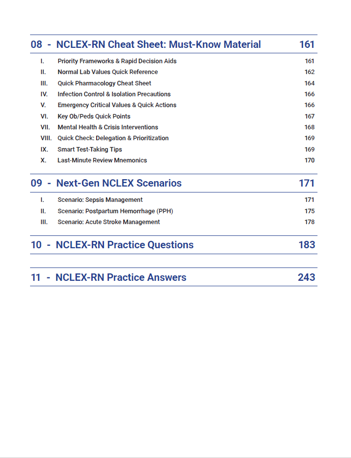 NCLEX-RN Complete Study Guide 2025 – Textbook Edition