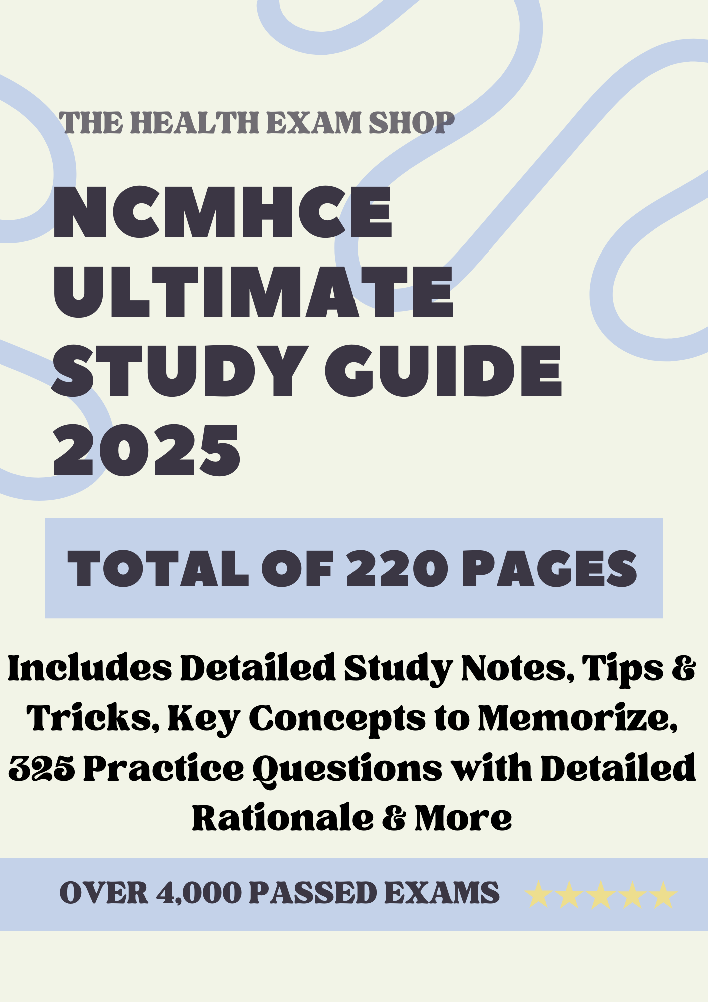 NCMHCE Exam Prep Kit with 825 Qs & Ultimate Study Guide