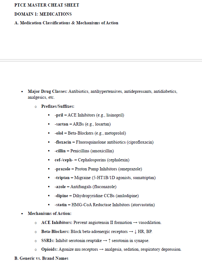 PTCE Exam Complete Study Guide: 185 Pages of Essential Content & 200 Practice Questions
