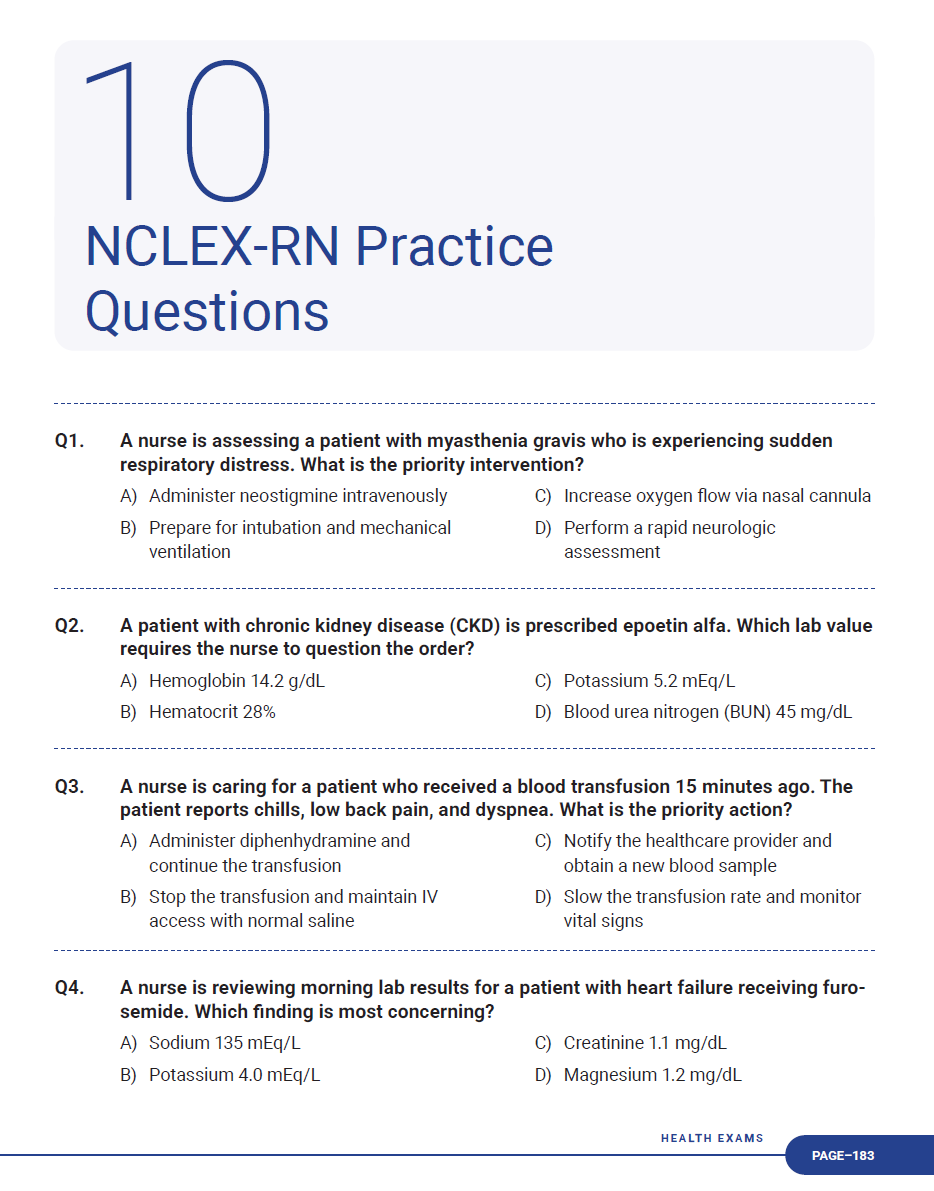 NCLEX-RN Complete Study Guide 2025 – Textbook Edition