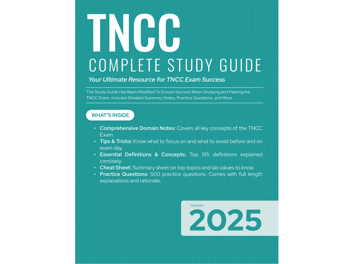 TNCC 2025 Complete Study Guide