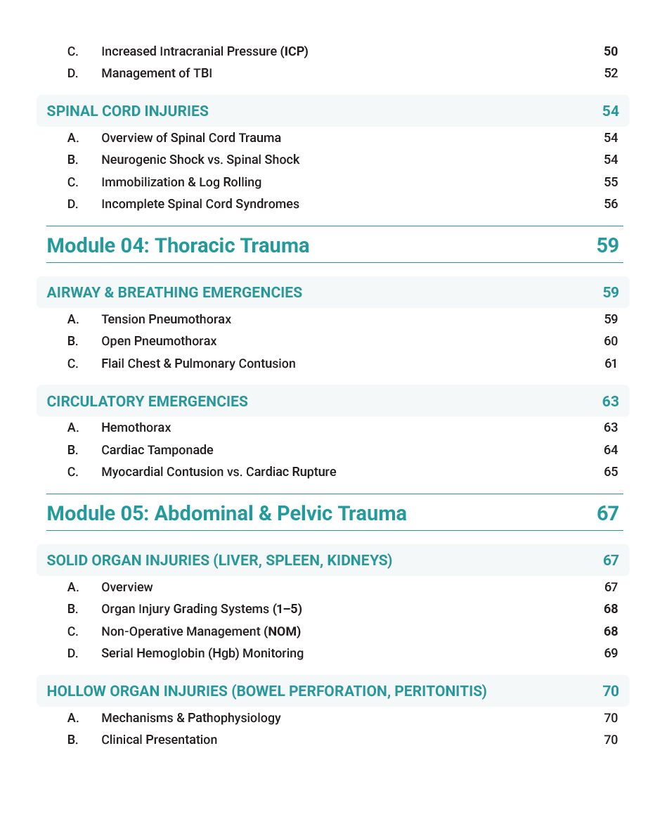 TNCC 2025 Complete Study Guide