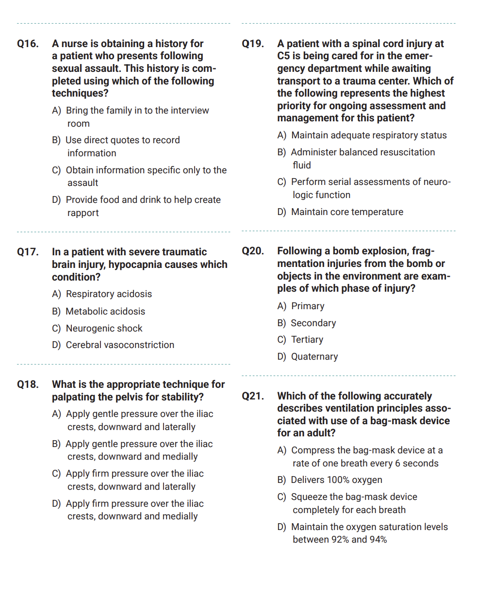 TNCC 10th Edition | 348 Questions, Answers, Rationale 2025 | 100% Verified and Graded A+