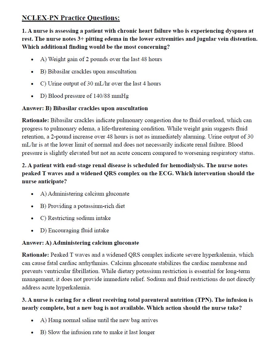NCLEX - PN Complete Study Guide: 286 Pages of Essential Content & Practice Questions - The Health Exams