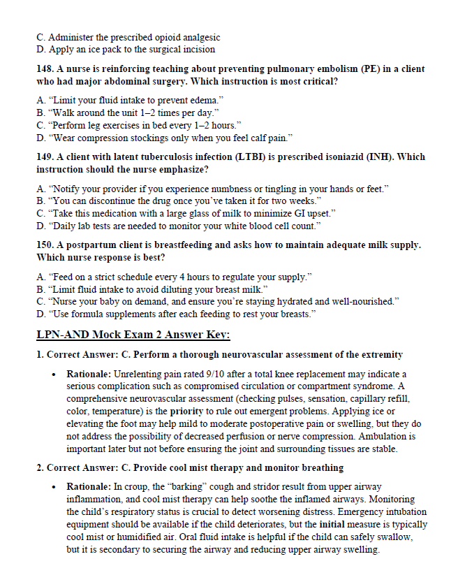 NGN HESI LPN - AND Ultimate Study Guide Includes Detailed Notes, Mock Exams, Practice Questions, & More - The Health Exams