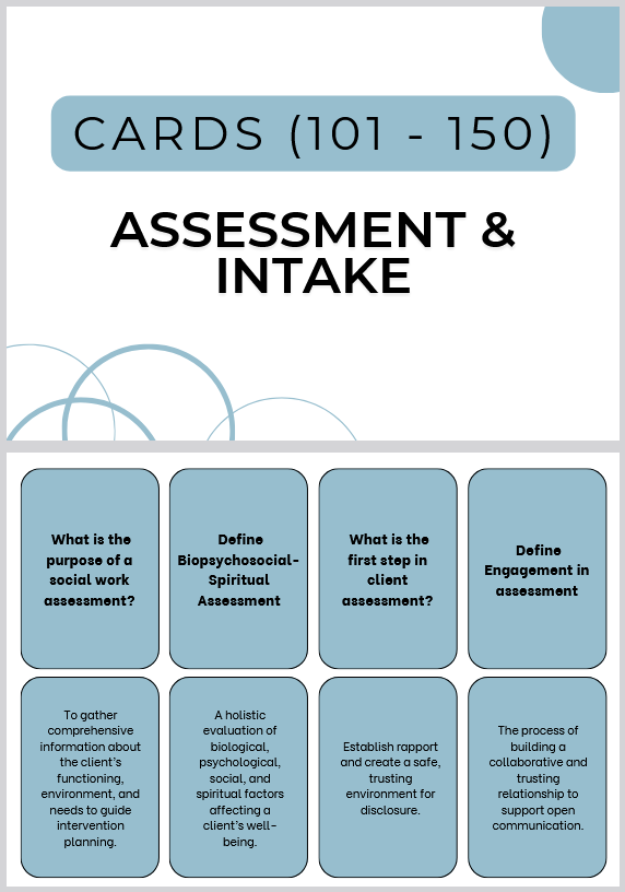 LMSW Flashcards: 400 Printable Digital Flashcards for Exam Success