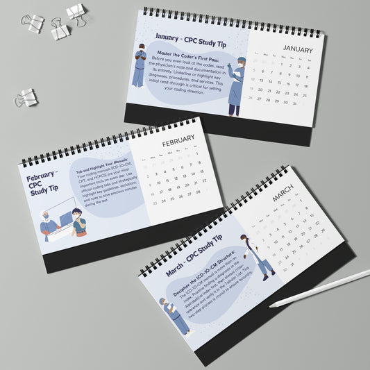 The Ultimate Medical Coder Study Calendar