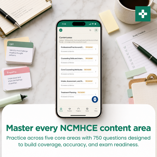 NCMHCE Exam Prep Portal — Subscription