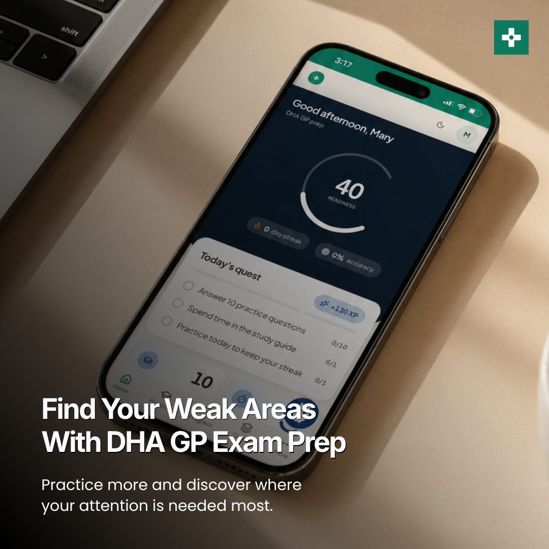DHA GP Exam Prep Portal — Subscription