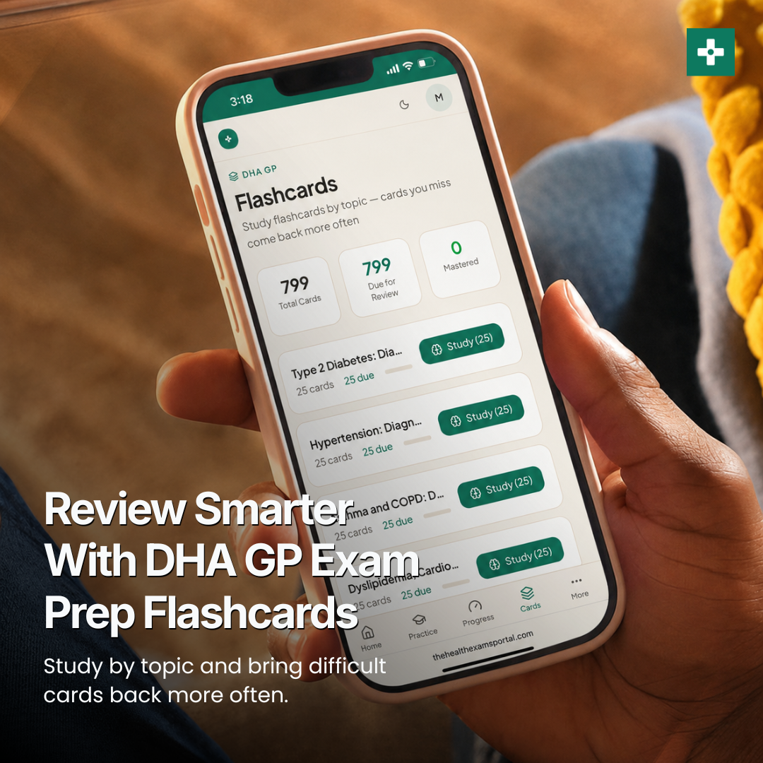 DHA GP Exam Prep Portal — Subscription