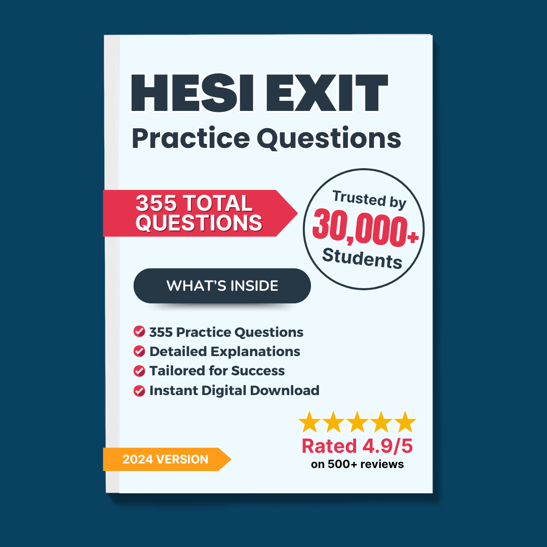 355 Questions for the HESI Exit 2024 Exam with Answers & Explanations