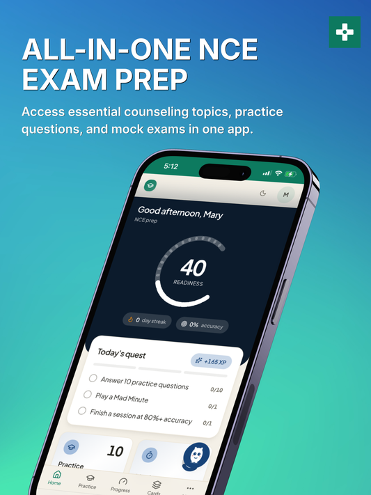 NCE Exam Prep Portal — Subscription