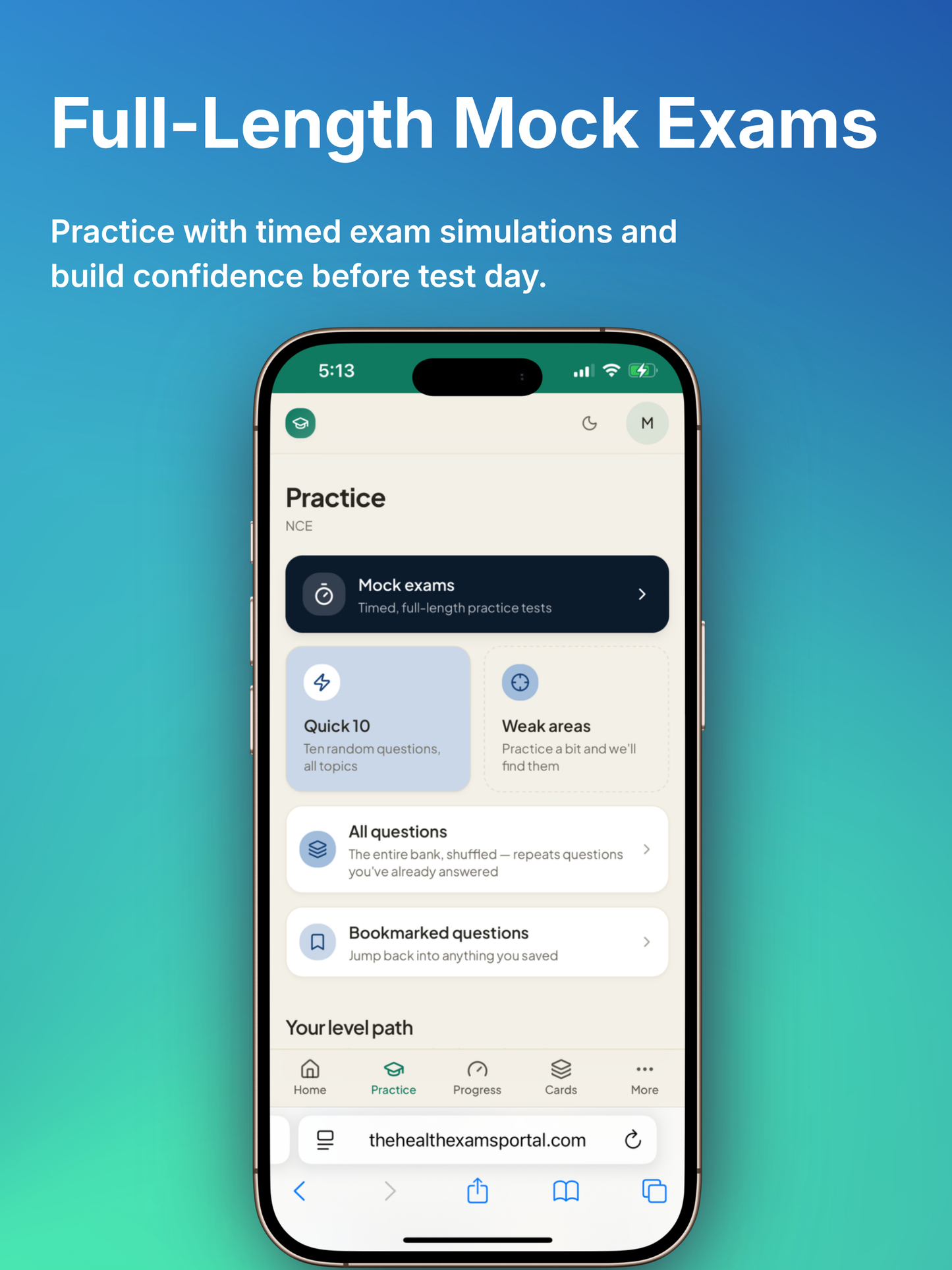 NCE Exam Prep Portal — Subscription