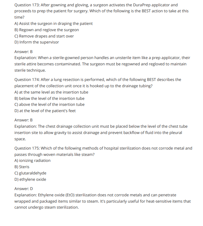 480 Questions for the NBSTSA 2024 Exam with Answers & Explanations - The Health Exams