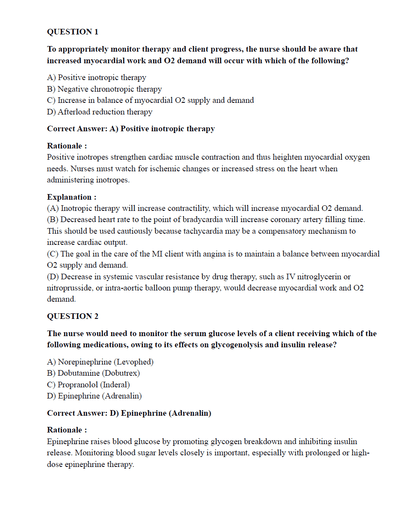 515 NCLEX - RN 2024 Exam Practice Questions with Detailed Solutions. Comes with Next Gen Detailed Scenario Questions. - The Health Exams