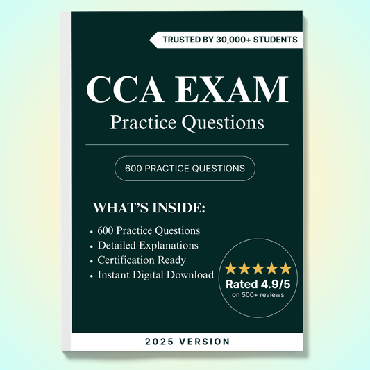 600 Questions for the CCA 2024 Exam with Answers & Explanation