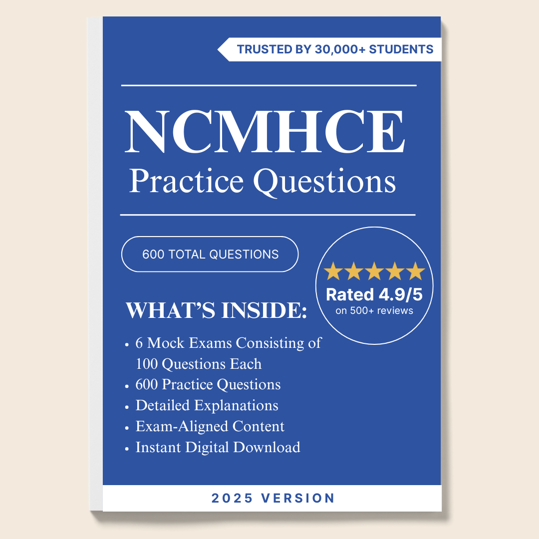 NCMHCE Exam Prep Kit with 825 Qs & Ultimate Study Guide