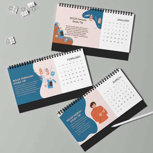 The Ultimate NCLEX Study Calendar for the Future Nurse