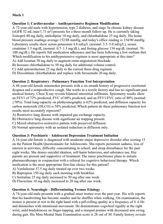 ANPCB FNP-C Practice Questions – 450 Board-Style Items, 3 Mock Exams & Rationales | Digital Download