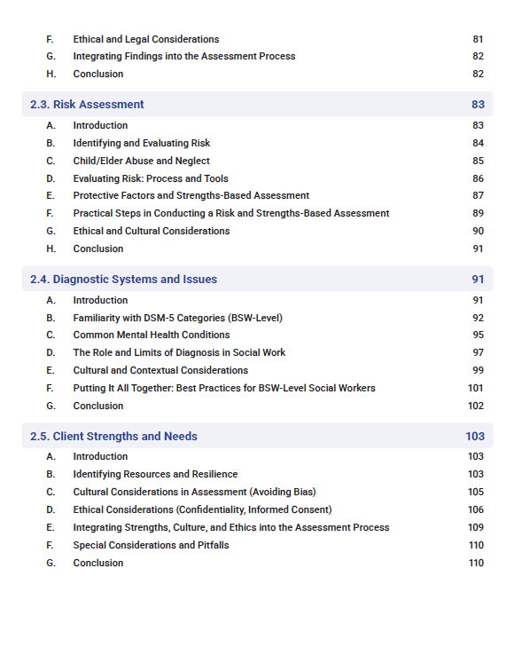 ASWB BSW 2025 Study Guide | Includes Detailed Notes, Mock Exams, Cheat Sheet & More