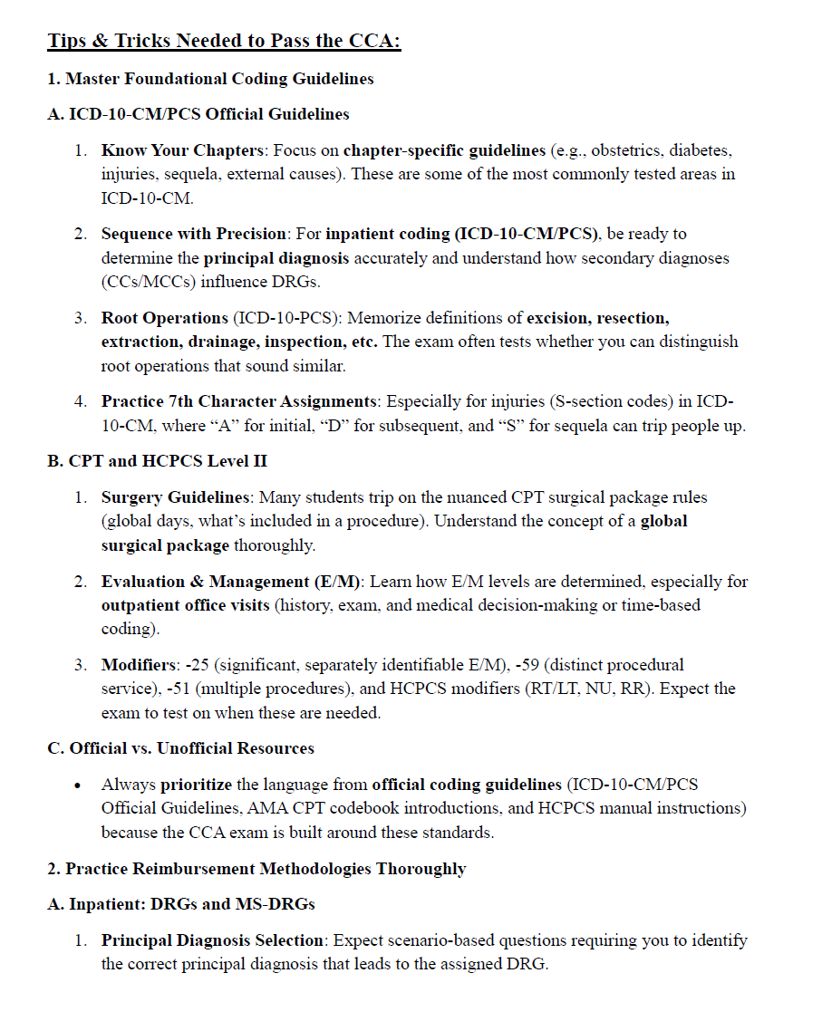 CCA 2025 Exam Complete Study Guide: 230 Pages of Essential Content & Practice Questions