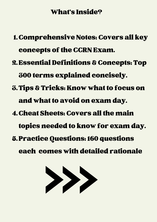CCRN Exam Complete Study Guide: 205 Pages of Essential Content & Practice Questions