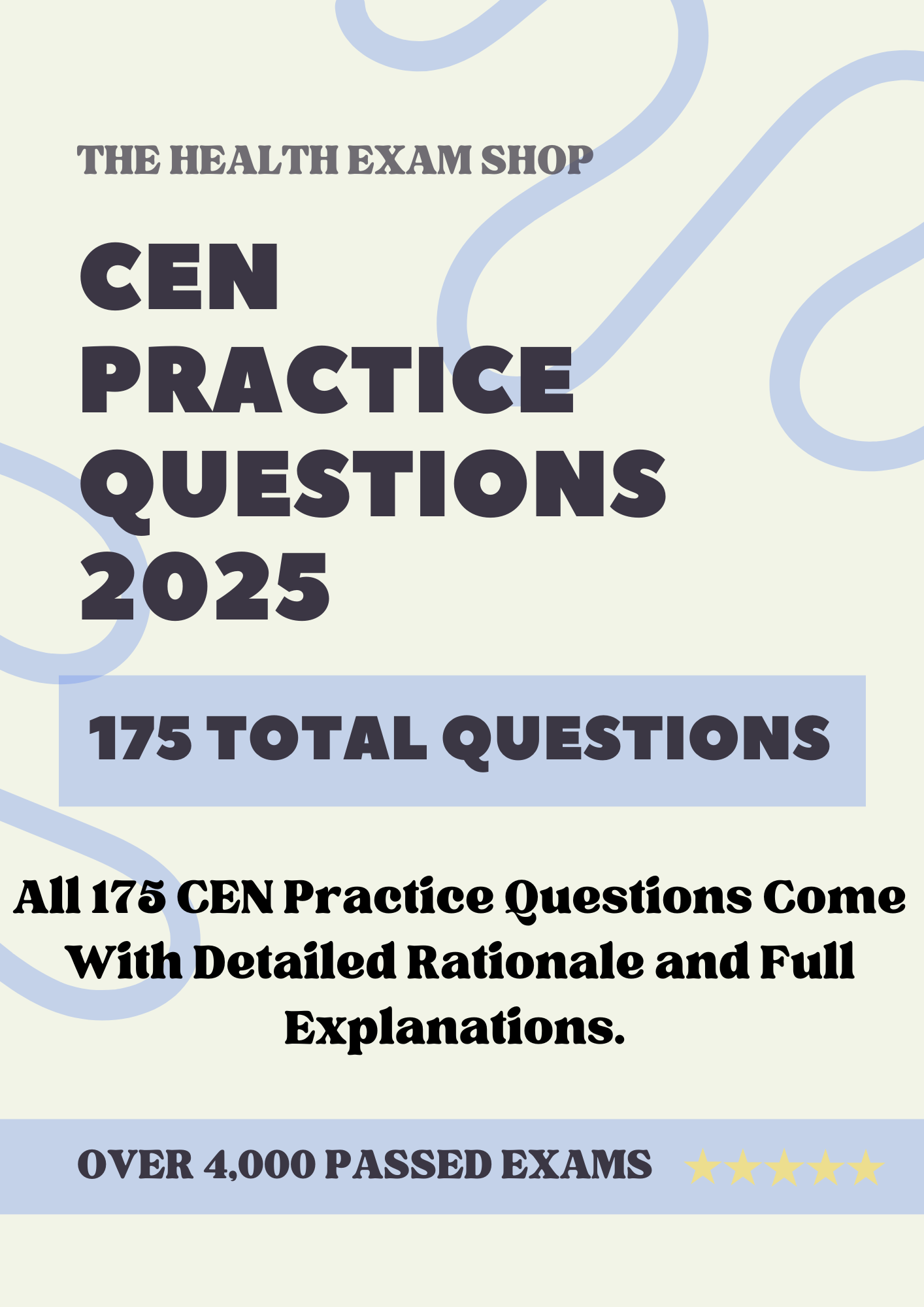 175 Questions for the Certified Emergency Nurse (CEN) 2025 Exam with Answers & Explanations