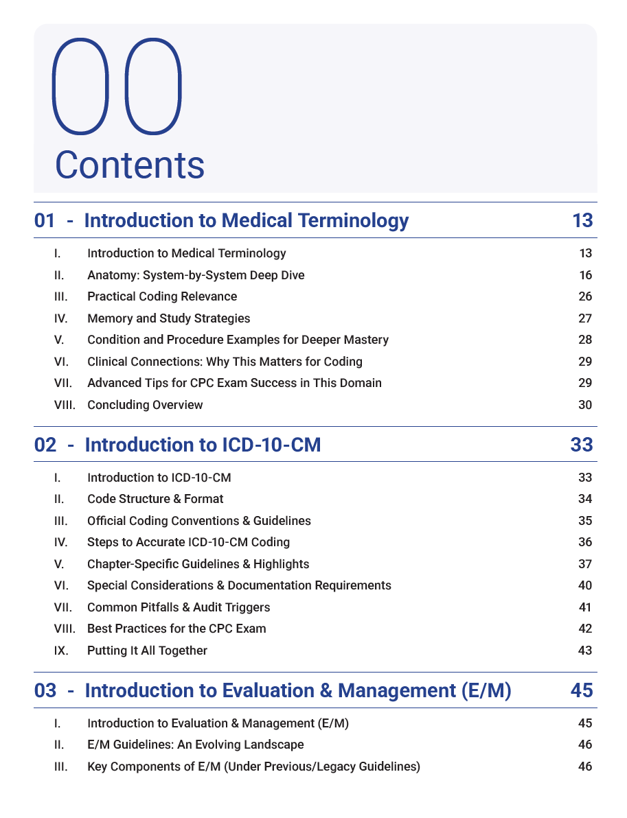 AAPC CPC 2025 Study Guide | Includes Detailed Notes, Mock Exams, Cheat Sheet & More