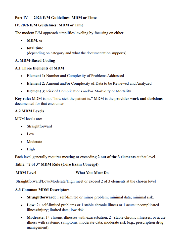 AAPC CPC 2026 Ultimate Exam Study Guide | 380 Pages of Detailed Notes, Mock Exams, Cheat Sheets, & More