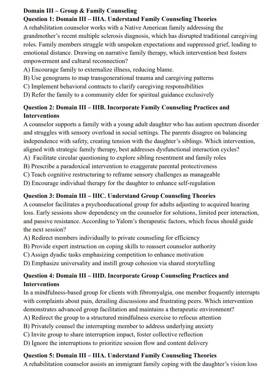 CRC Practice Questions – 400 CRCC Exam-Style Questions by Domain (Digital Download)