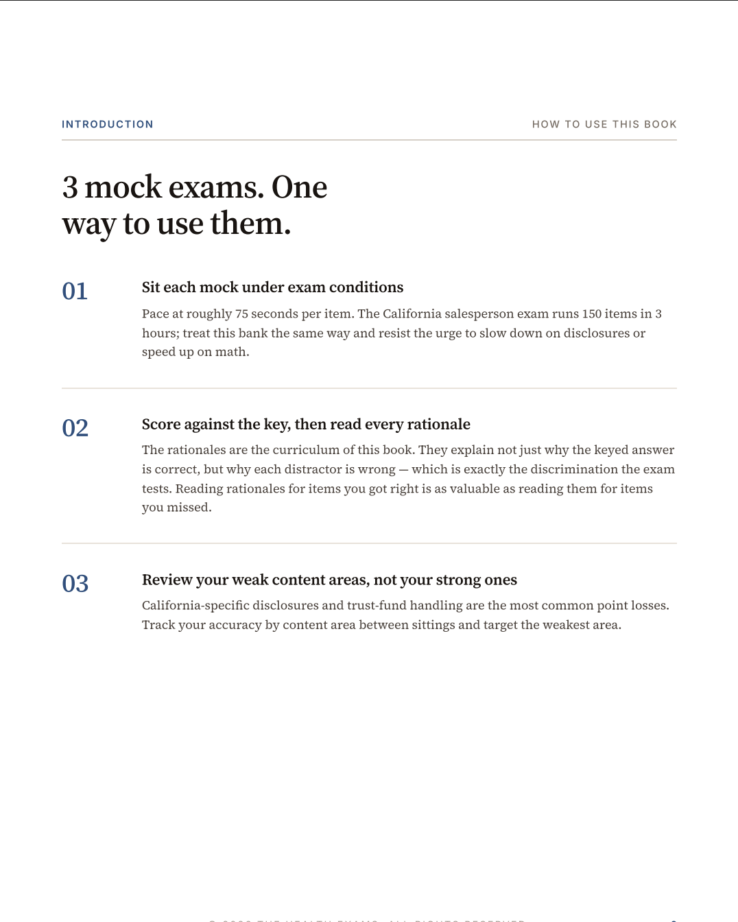 California Real Estate Exam Practice Questions – 450 Items, 3 Mock Exams & Rationales | Digital Download