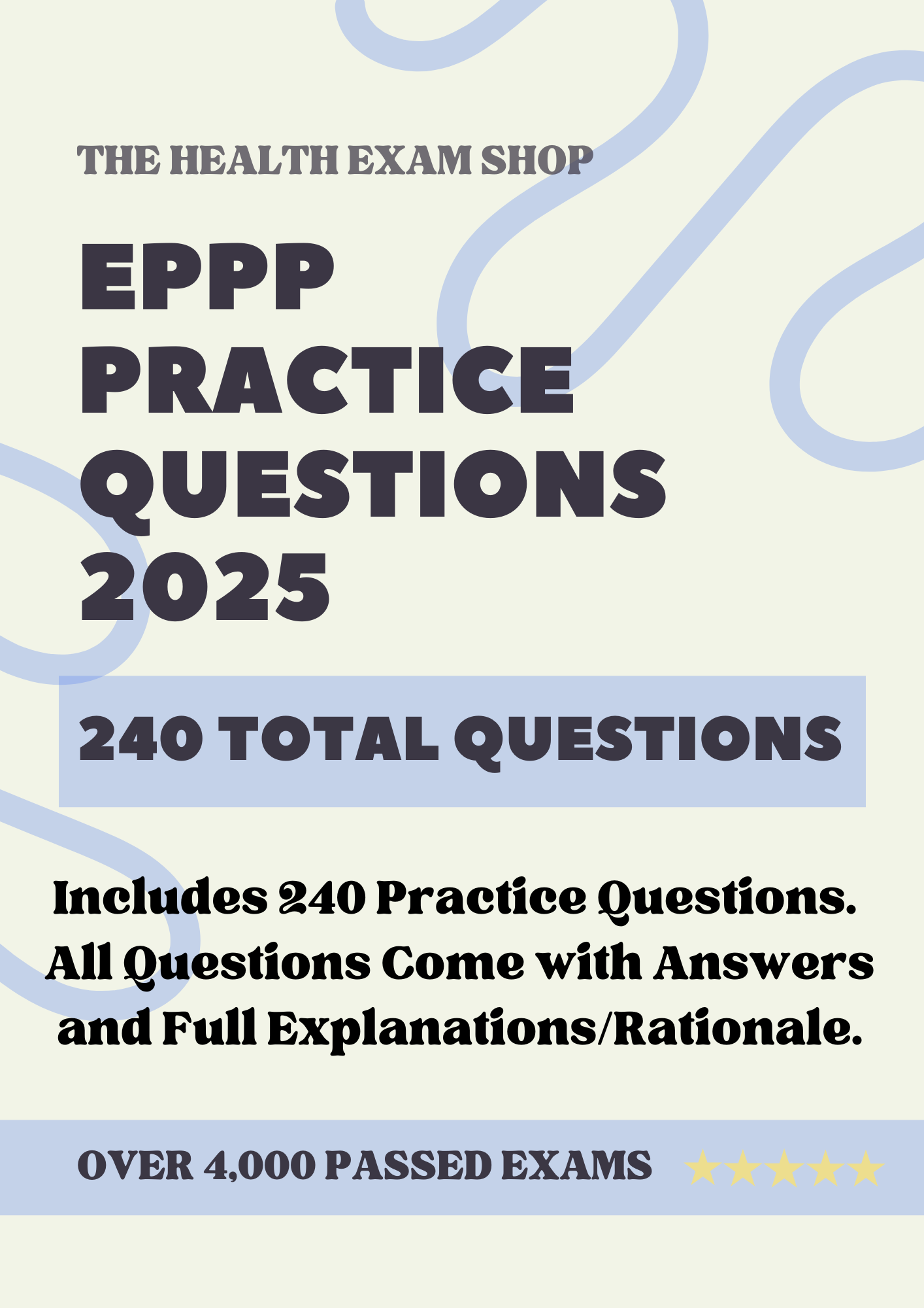 EPPP 2025 Exam Practice Questions: 240 Recall-Based Questions with Det ...