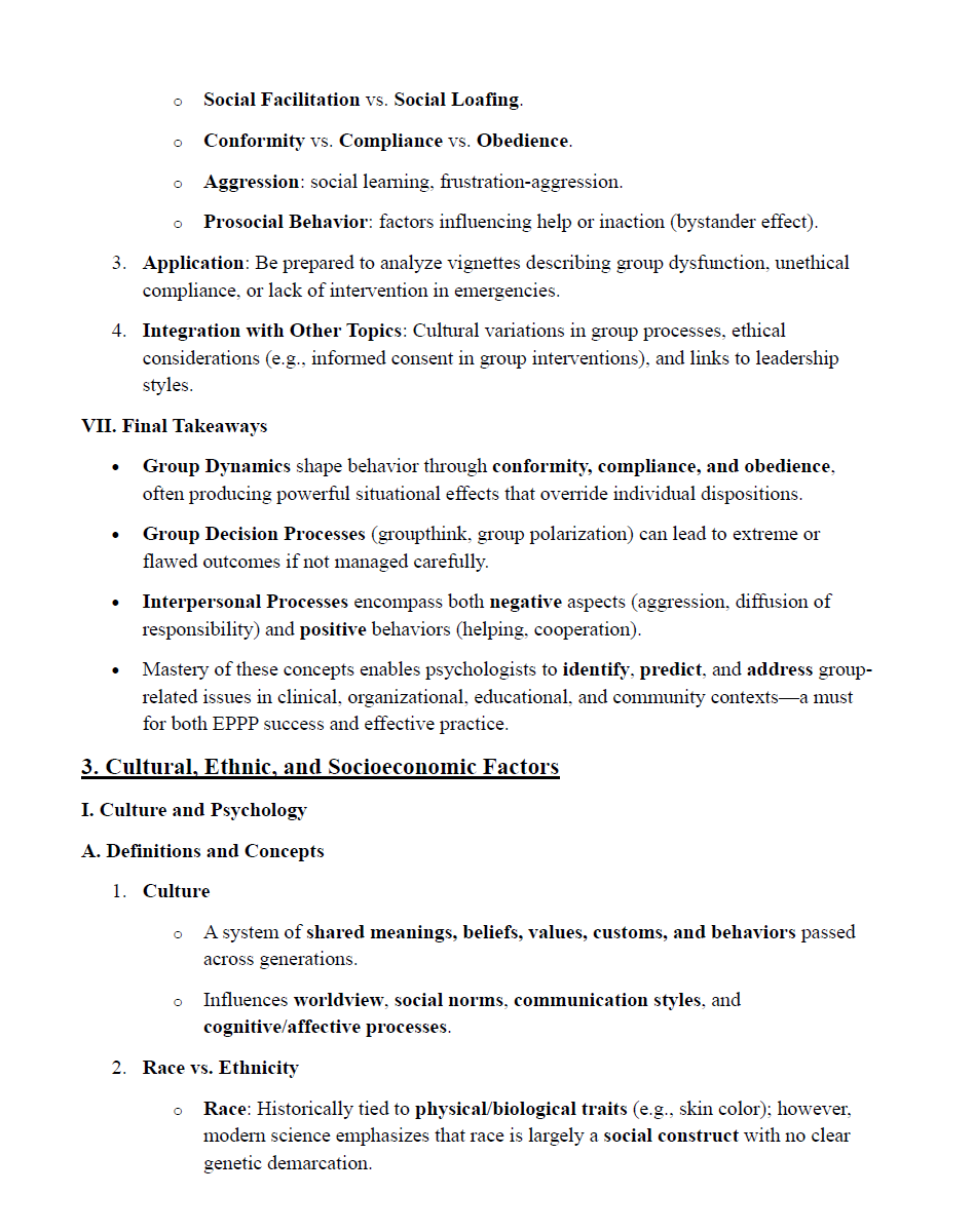 ASPPB EPPP 2025  Exam Ultimate Study Guide – 490 Pages of Expert Review