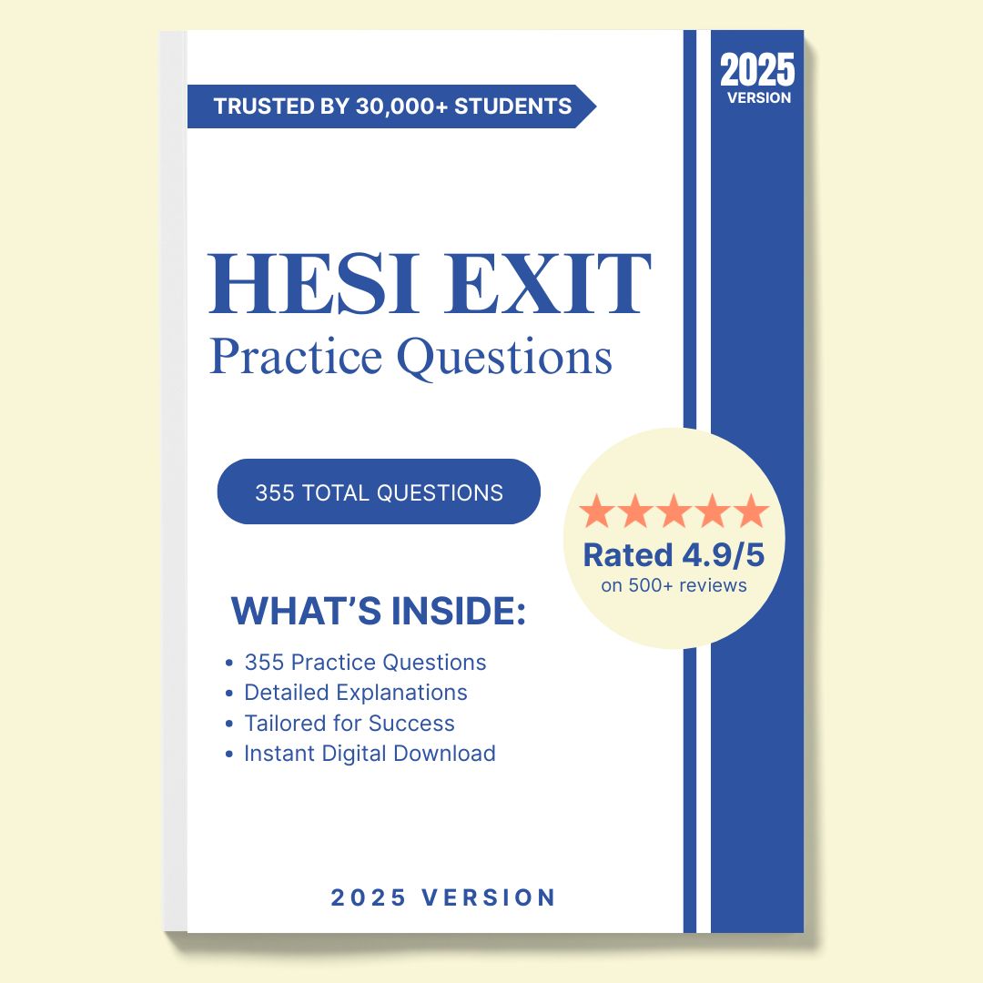 355 Questions for the HESI Exit 2024 Exam with Answers & Explanations