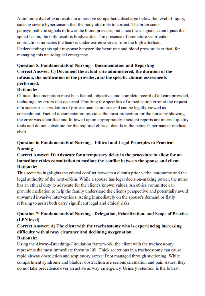 800 HESI LPN-ADN Practice Questions| With Answers and Explanations
