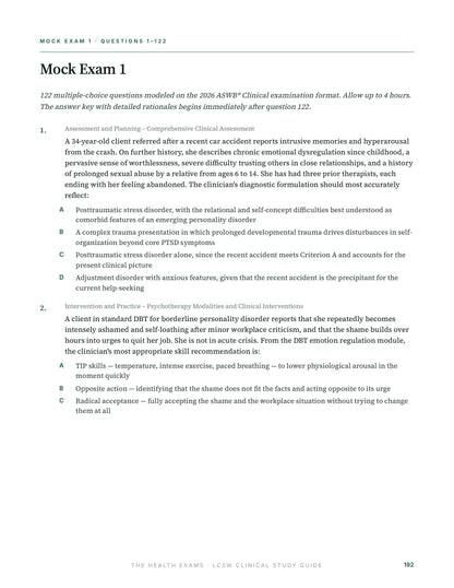 LCSW Study Guide – 527 Pages, Mock Exam & Scenario Questions (Digital Download)