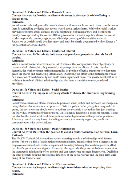 LCSW 940 Practice Questions + 2 Mock Exams (Digital Download)